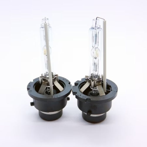 Set 2 becuri auto D2S, putere 35W, temperatura culoare 6000k, 12V, Xenon, fluxul luminos 3800 lumeni, consum redus de energie, negru
