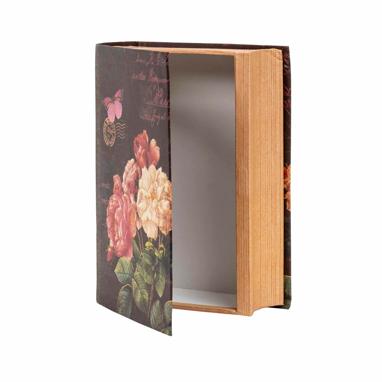 Set 2 cutii cu forma de carte, dimensiuni diferite pentru decor si cadouri