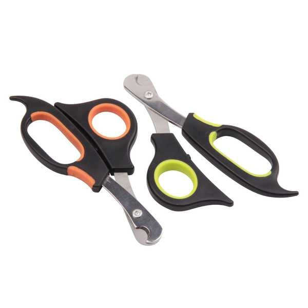 Set 2 foarfece pentru animale de companie, multicolore