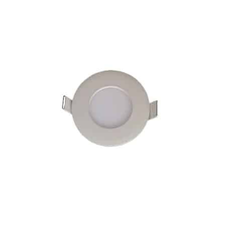 Set 2 spoturi LED Slim 3W, lumina rece 6400K, 260 lm, alimentare 100-265V