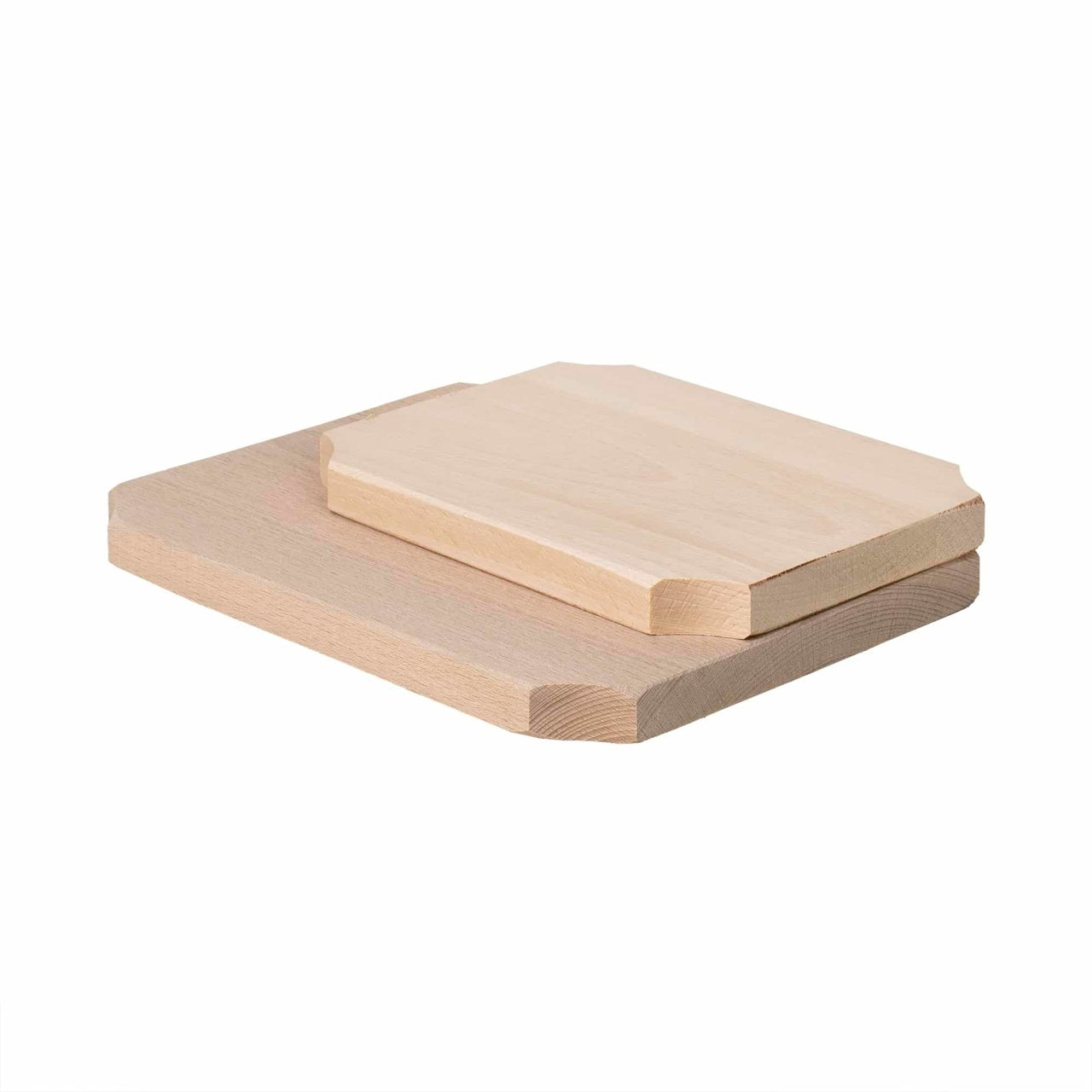 Set 2 tocatoare dreptunghiulare din lemn de fag, grosime 20mm, dimensiuni diferite