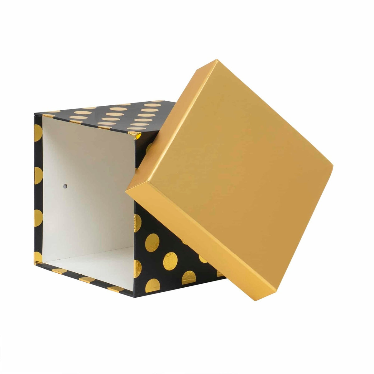 Set 3 cutii patrately cu buline si snur, negru, dimensiuni variate