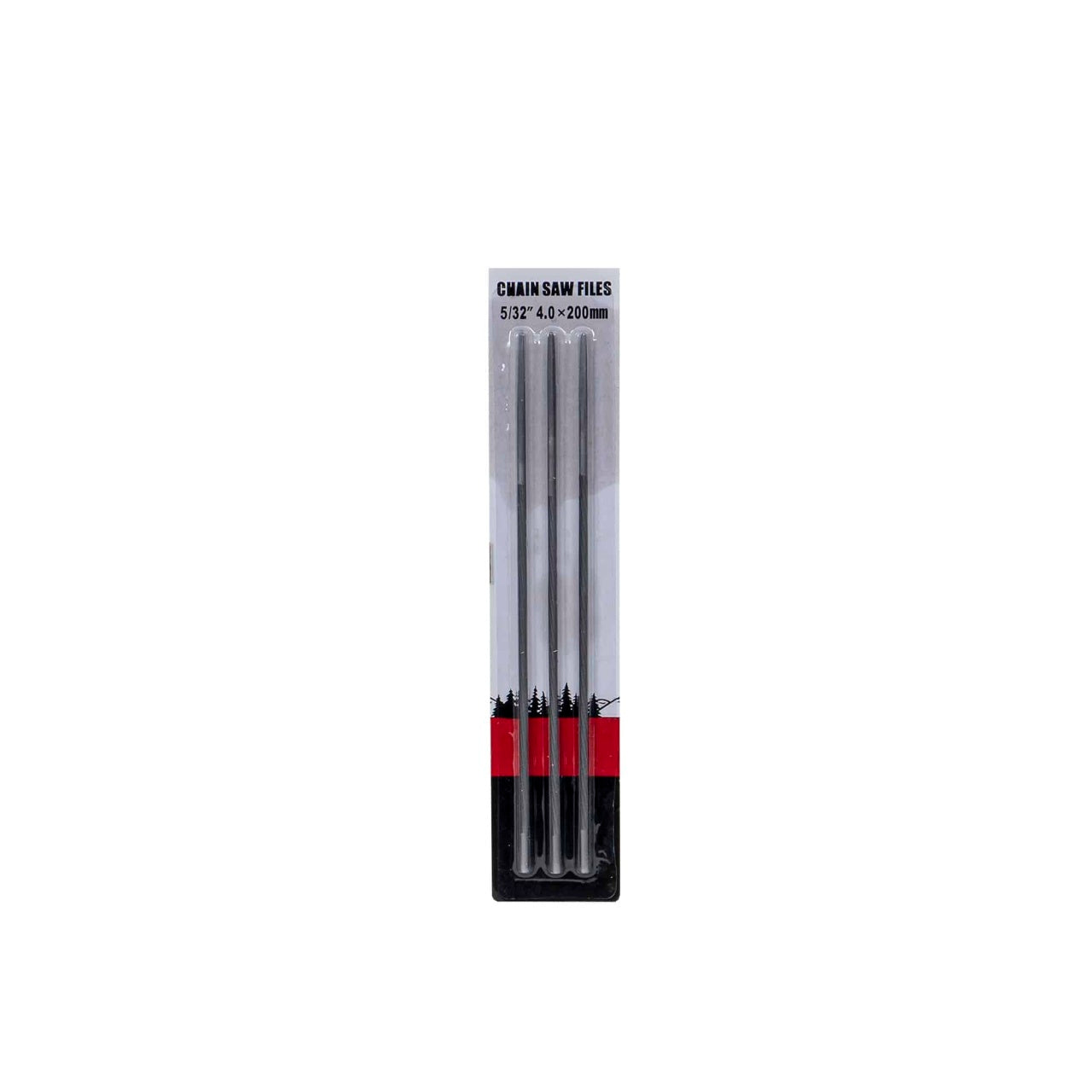 Set 3 pile pentru drujba, 5/32"", 4x200mm pentru ascutit lanturi
