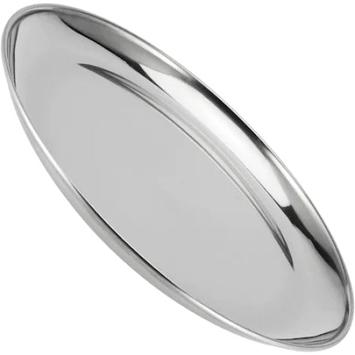 Set 4 farfurii FOXMAG24, din inox, diametru 23cm