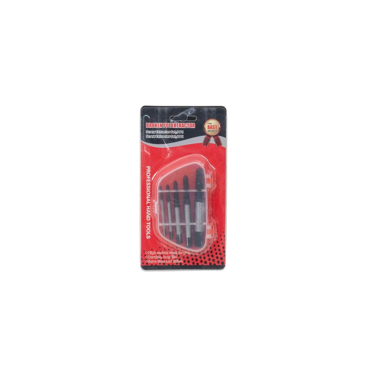 Set 5 extractoare pentru suruburi M3-M18, dimensiuni variate