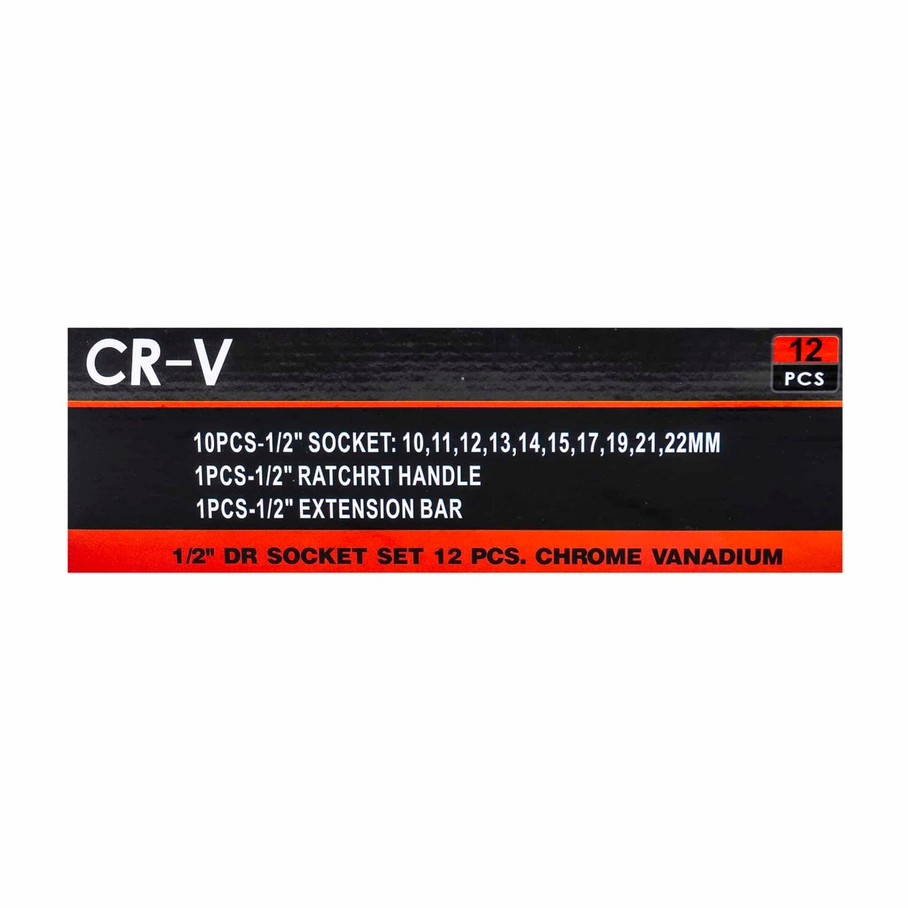 Set criket 12 piese 1/2 inch cu clichet, trusa chei