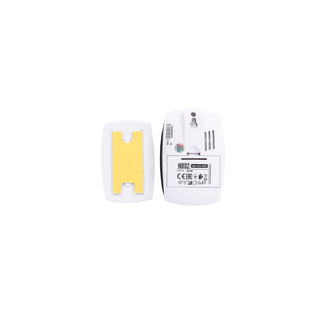 Sonerie wireless 3V MAXI-D, 36 tonuri, raza 100 m, culoare alb