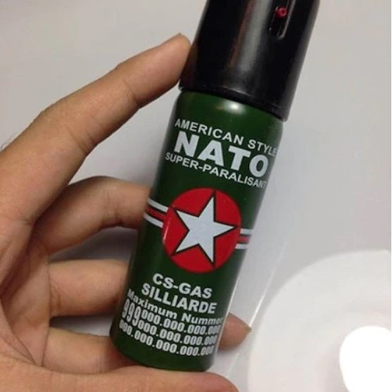 Spray FOXMAG24 cu piper, lacrimogen, pentru autoaparare, 60 ml