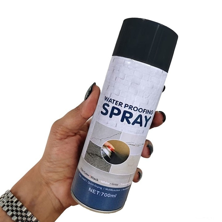 Spray impermeabil pentru etansare, cu uscare rapida, cantitate tub 700ml, compatibil cu multiple suprafete, negru