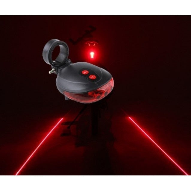 Stop pentru bicicleta cu proiectie laser, Laser Tail