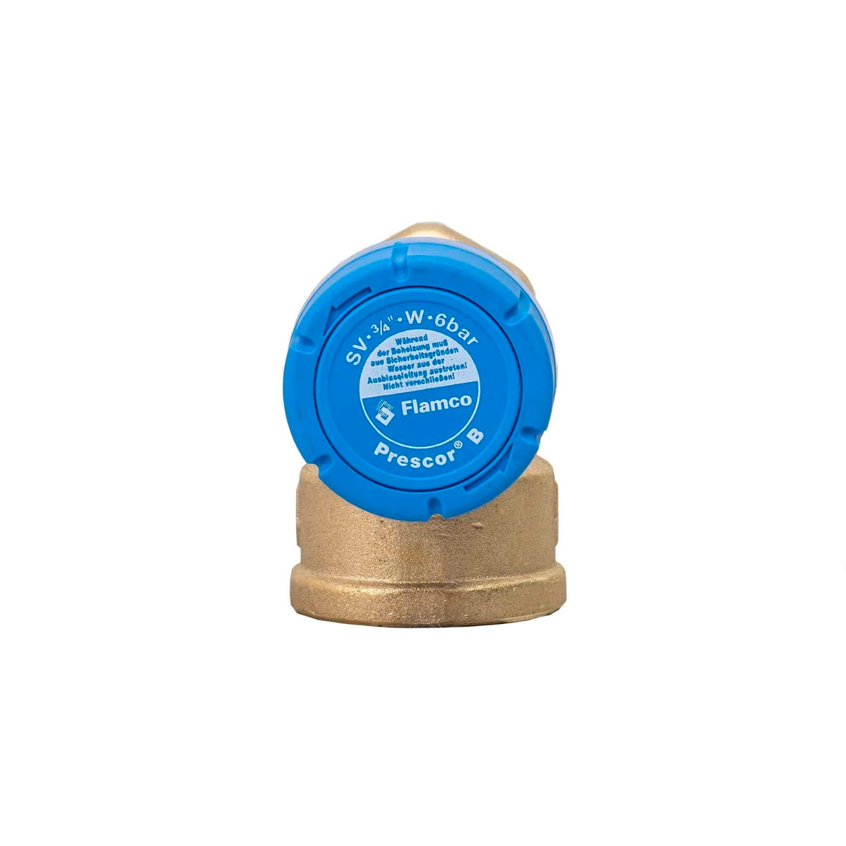 Supapa de siguranta 3/4 inch, presiune max 6 bar pentru sisteme incalzire