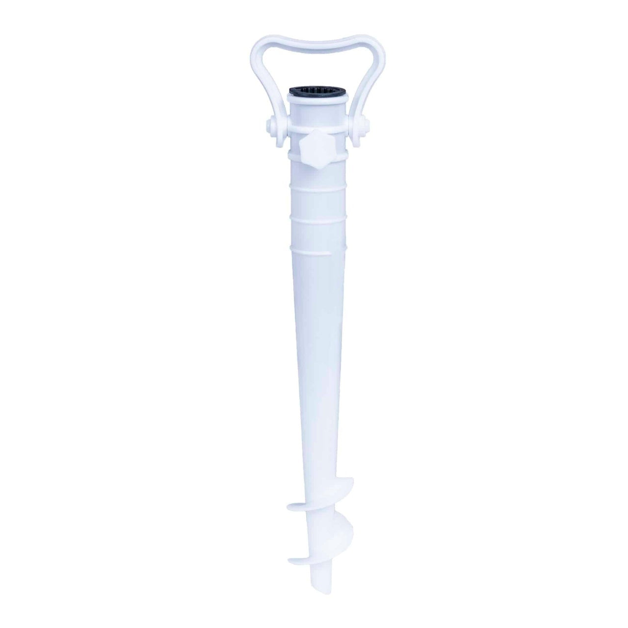 Suport universal pentru umbrela tip burghiu, lungime 39 cm, alb