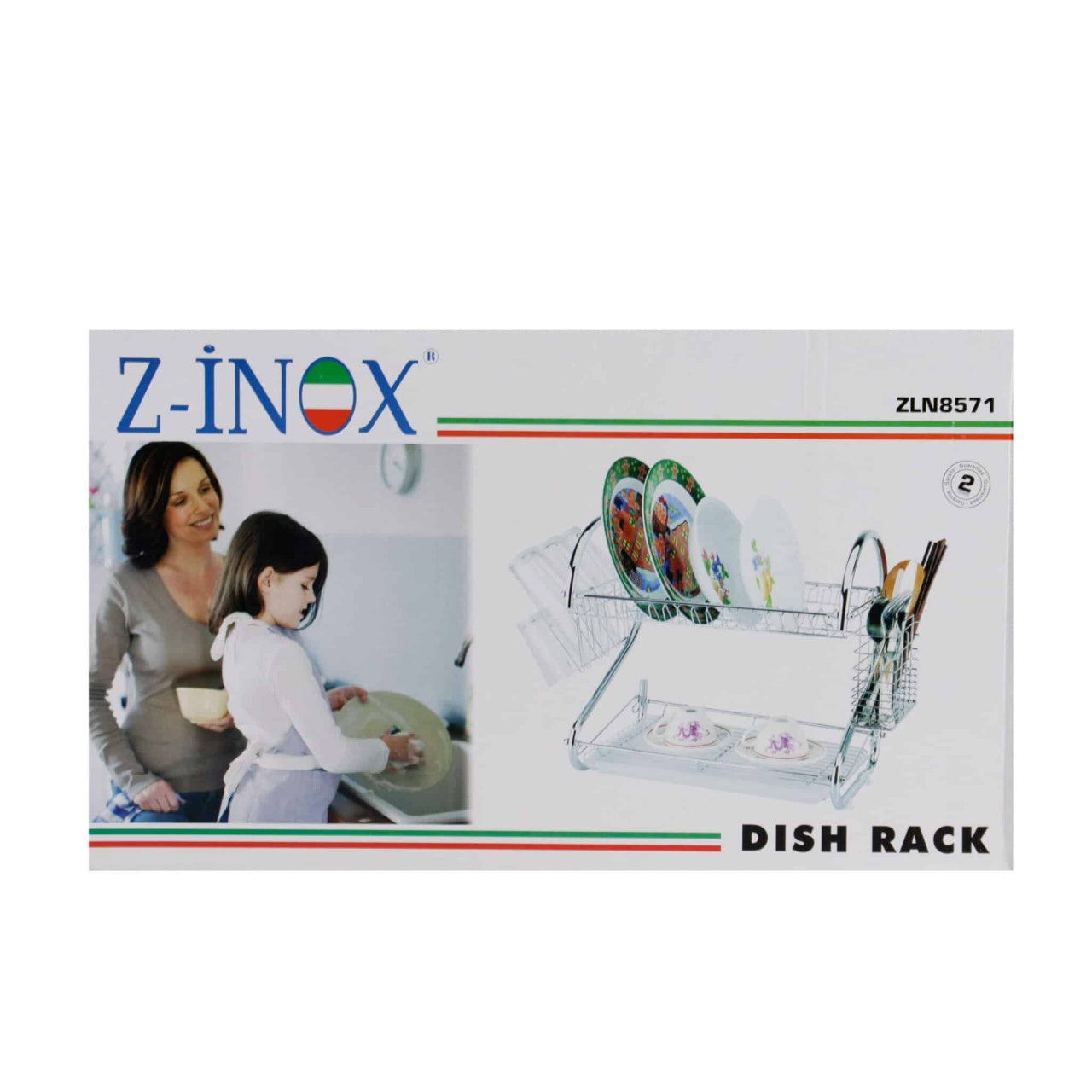 Suport vase etajat cromat, 2 niveluri, 27x39x39 cm, inox si plastic