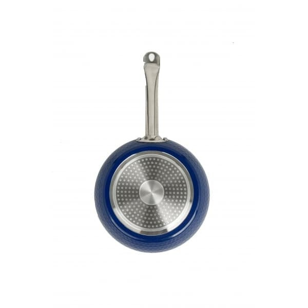 Tigaie ceramica si inox, baza inductie, diametru 24 cm, capac sticla securizata