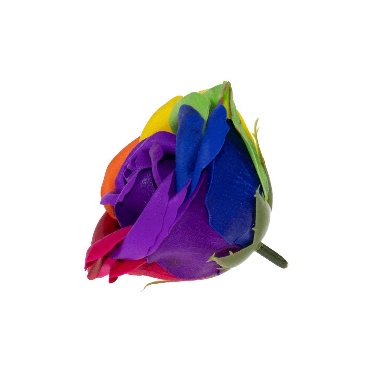 Trandafiri multicolori din sapun, set 9 bucati, parfum fin