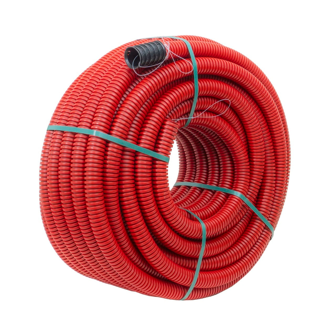 Tub flexibil copex 40mm, 50m, rezistenta 450N, rosu pentru protectie cabluri