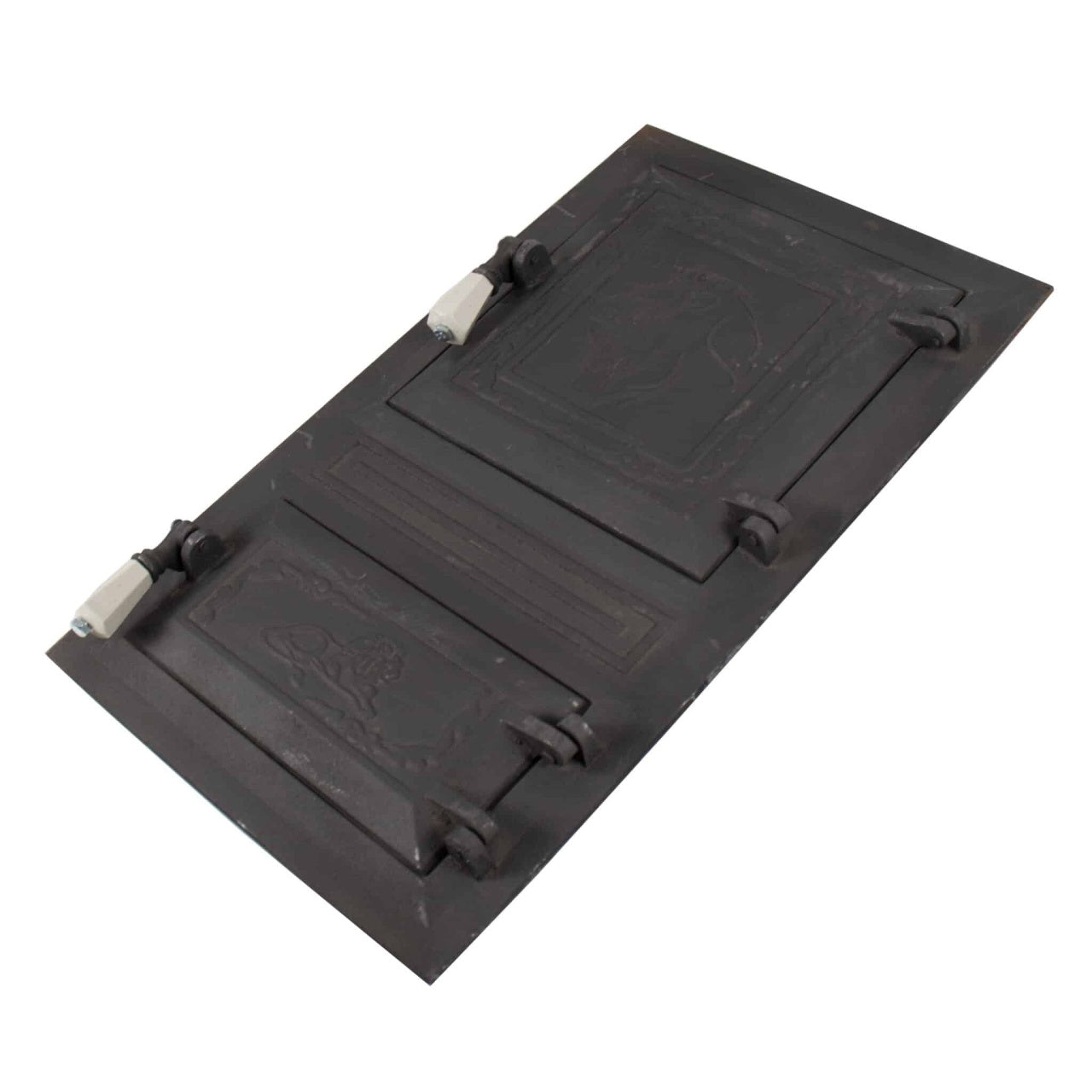 Usa monobloc soba, dimensiuni 490x285 mm, culoare negru, stil traditional