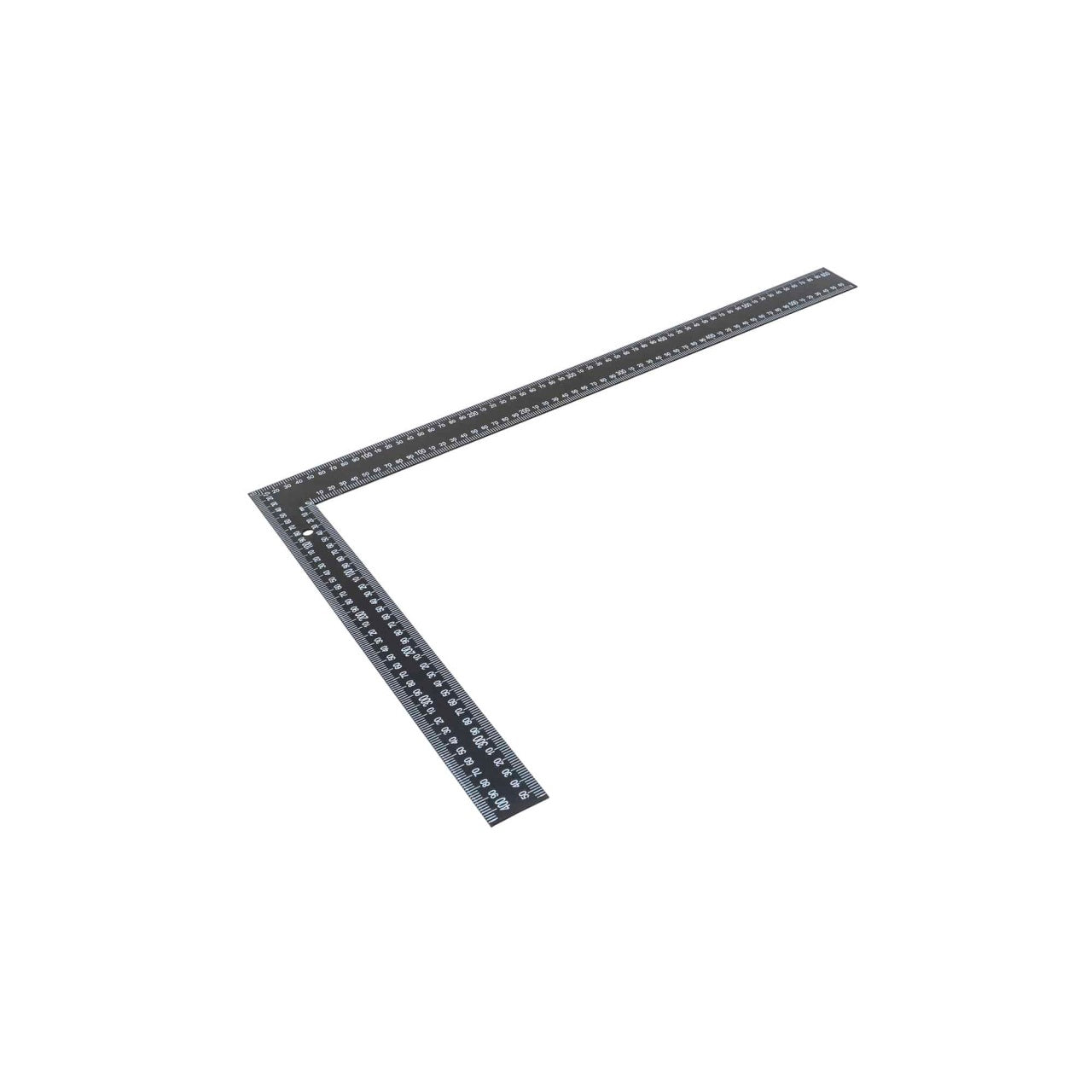 Vinclu profesional manual, 60 cm, negru, metalic