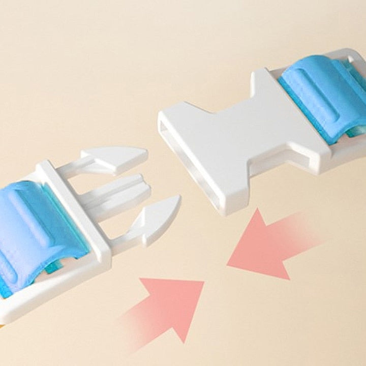 Viziera de protectie baita bebelusilor, pentru ochi si urechi, cu banda reglabila, din silicon, in forma de coroana, albastru