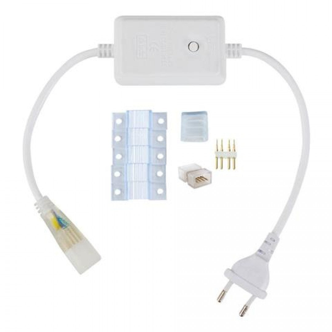Alimentator pentru bandă LED, RGB 6A 12mm 220V, Colorado, HOROZ / 081-006-0012
