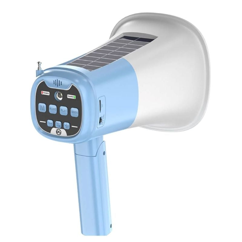 Megafon portabil Bidellu DV-680S, cu panou solar și înregistrare – imagine 2