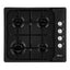 Pachet cuptor electric incorporabil 70L inox + plita gaz incorporabila + hota inox 2 motoare