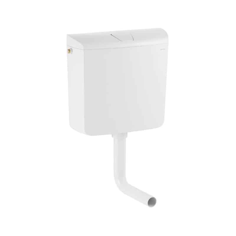Bazin WC semiinaltime alb, montaj usor si design compact