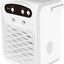 Aer conditionat mini, rezervor de apa de 1000 ml, 3 viteze ale vantului, difuzor Bluetooth, lumina ambientala colorata, racire rapida, alb