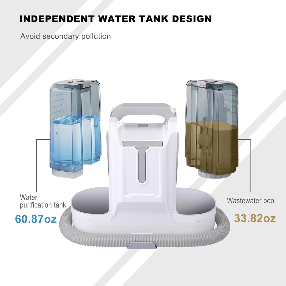 Aparat pentru curățarea tapițeriei Fabric Cleaner Spot, cu furtun flexibil – imagine 2