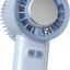 Ventilator portabil de mână cu funcție de răcire, reîncărcabil USB, mini ventilator compact pentru călătorii și birou, albastru