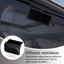 Ventilator pentru geam auto, încărcare solară portabilă, design ușor de instalat, rezistent, reduce căldura, promovează fluxul de aer, ventilator de evacuare cu economie de energie, negru