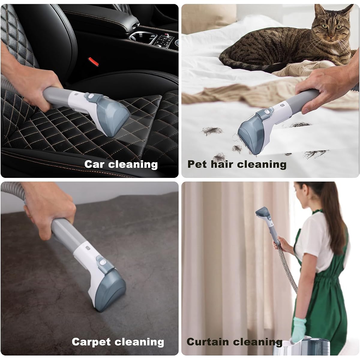 Aparat pentru curățarea tapițeriei Fabric Cleaner Spot, cu furtun flexibil – imagine 3