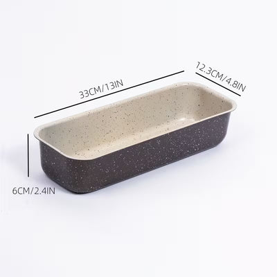 Tava cozonac si paine 33x12 cm cu strat granit antiaderent, otel carbon