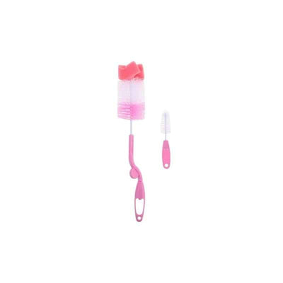 Set 2 perii pentru curatat sticle si recipiente inguste, maner ergonomic