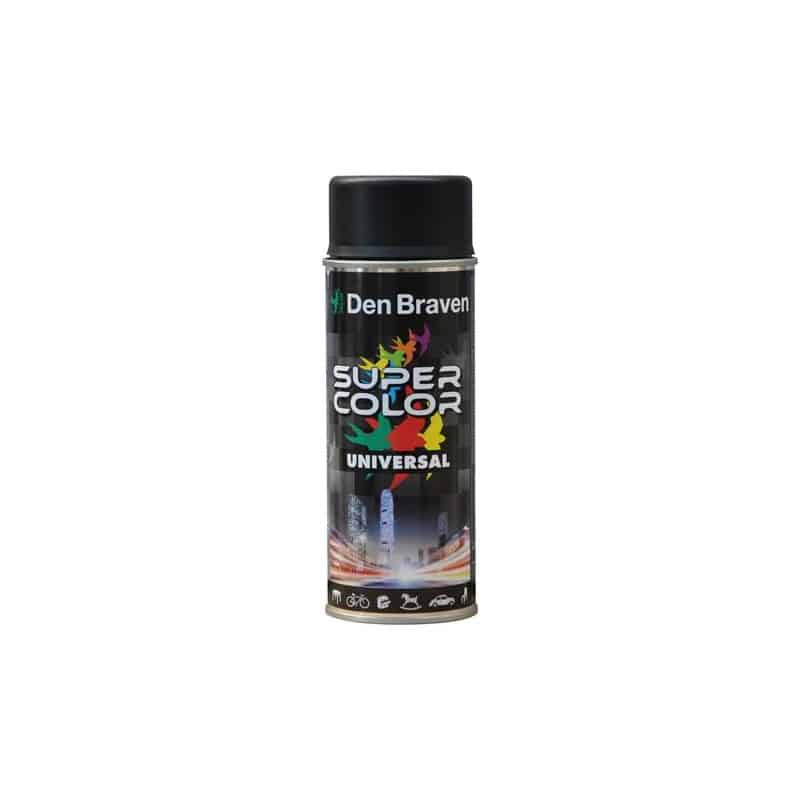 Spray universal negru intens RAL 9005, 40 ml, pentru retusuri precise