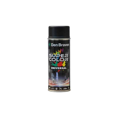 Spray universal negru intens RAL 9005, 40 ml, pentru retusuri precise