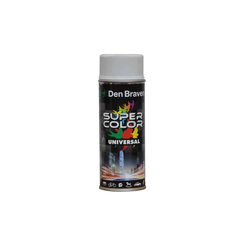Spray vopsea universal alb RAL 9010, 400 ml, finisaj uniform si uscare rapida