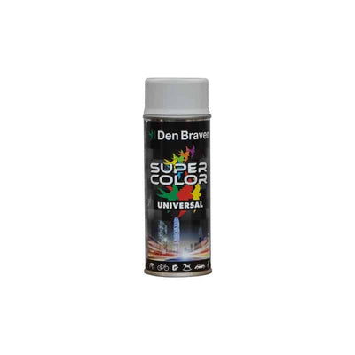 Spray vopsea universal alb mat RAL 9010, 400ml, finisaj mat