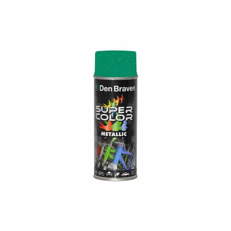 Spray vopsea finisaj metalic 400ml verde, pentru diverse suprafete
