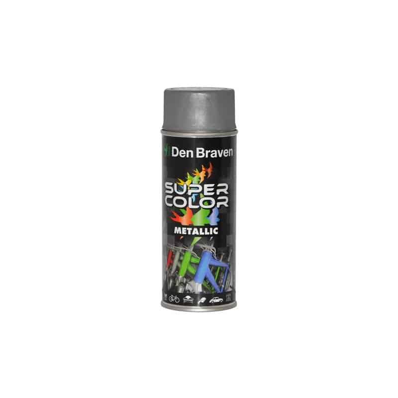 Spray vopsea 400ml, finisaj metalic argintiu, aplicare usoara si acoperire uniforma