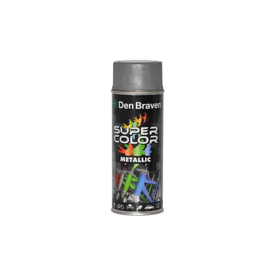 Spray vopsea 400ml, finisaj metalic argintiu, aplicare usoara si acoperire uniforma