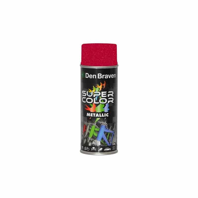Spray vopsea finisaj metalic rosu 400ml pentru suprafete diverse