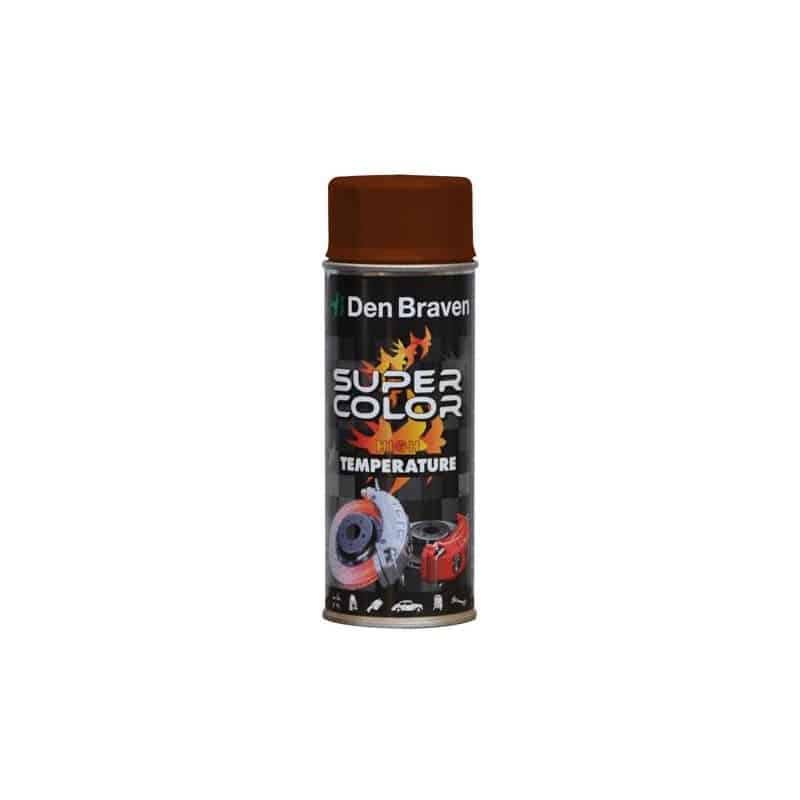 Spray vopsea maro, rezistent la temperaturi inalte, 400ml, finisaj durabil