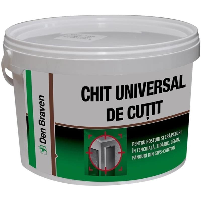 Chit universal de cutit acrilic 0.4 kg pentru reparatii si finisaje interioare