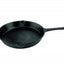 Tigaie fonta pura 25.5x4.5 cm, neagra, pentru gatit uniform si durabil