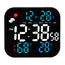 Ceas digital LED Gaosiio DS-3828L, cu temperatură și umiditate – imagine 3