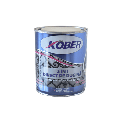 Email 3 in 1 direct pe rugina cu efect micaceu fier forjat, cupru antic, 0.75L