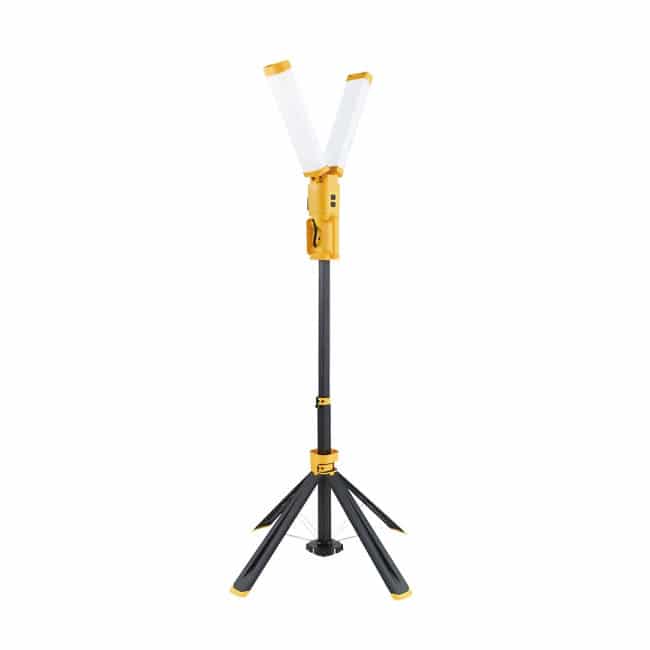 Suport turn pentru proiector LED 80W, 2x4300lm, 5000K, ajustabil, IP54