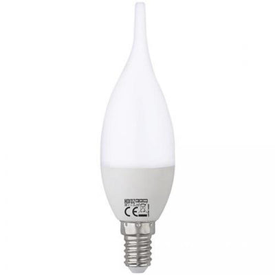 Bec LED lumanare 10W 3000K dulie E14 175-250V lumina alb cald