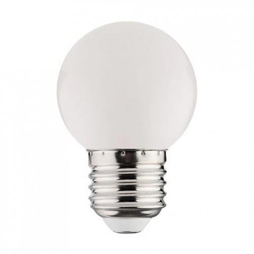 Bec LED 1W E27, lumina alb rece 6400K, 220-250V, soclu standard